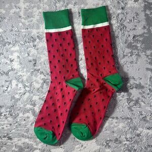 WATERMELON THEMED UNISEX  Fun Novelty Sock NEW